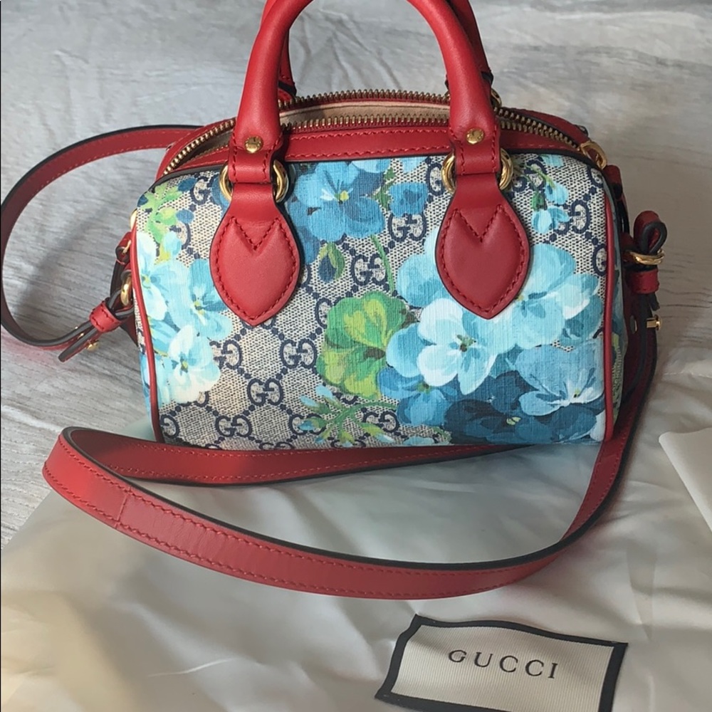 Gucci Monogram Blooms Mini top handle bag - Picture 2 of 8